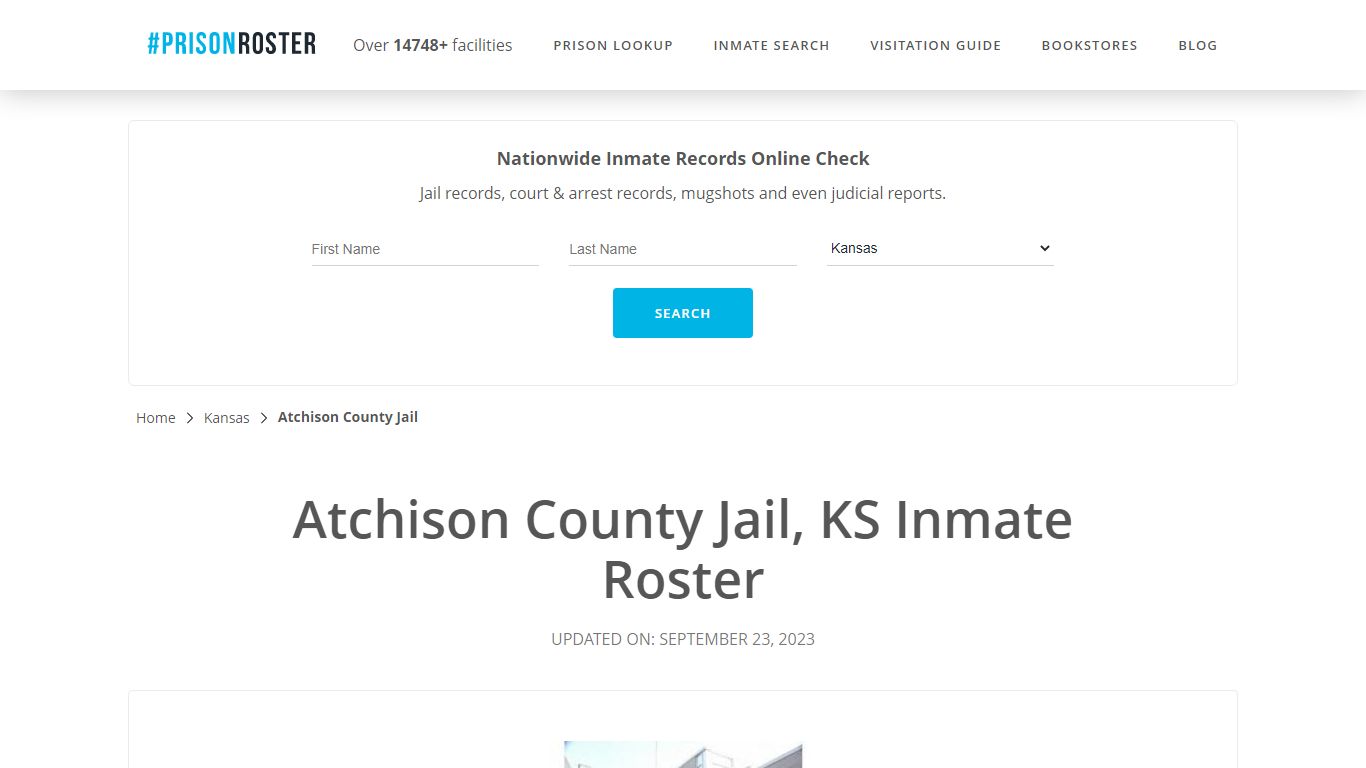 Atchison County Jail, KS Inmate Roster - Prisonroster